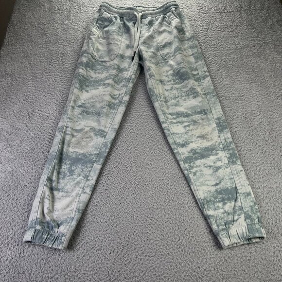 Athleta Pants - Athleta Farallon Jogger Pants Women XXS Tie Dye Green Blue Pull On Casual Active